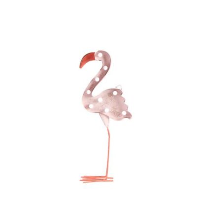 Cartel led luminoso flamingo